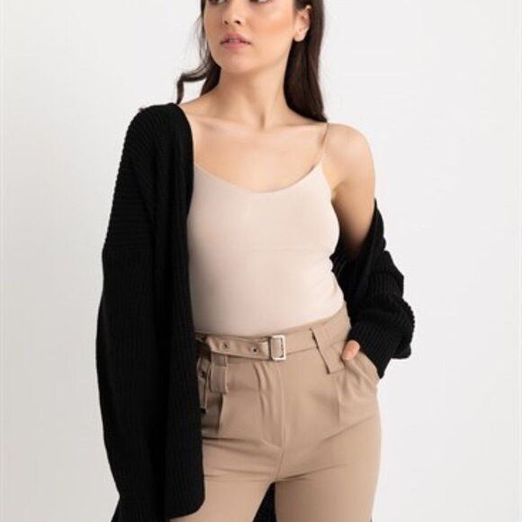 Bsl Rope Strap Bustier - BEIGE - Picture 2 of 6